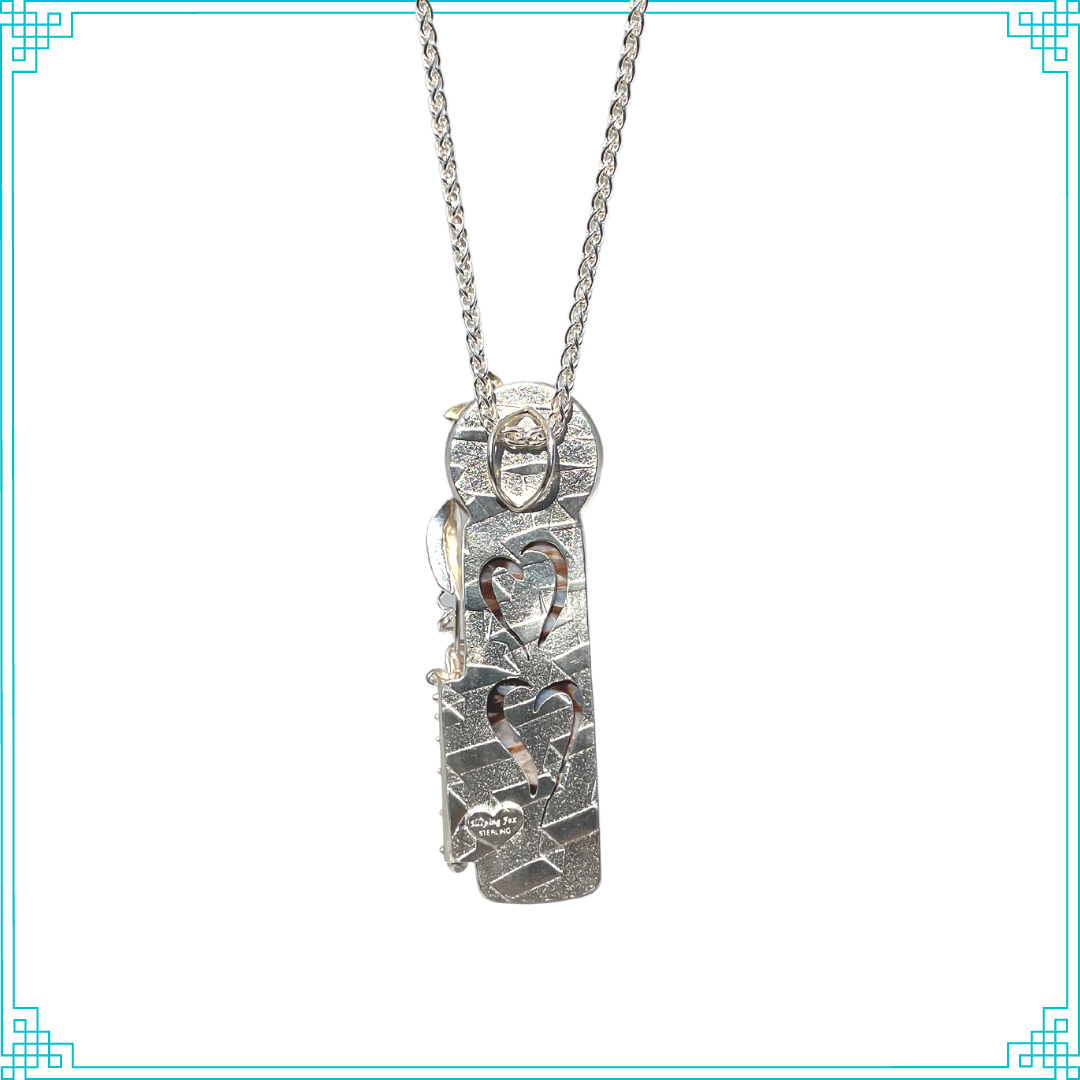 Ms Pearl of Wisdom Silver Pendant